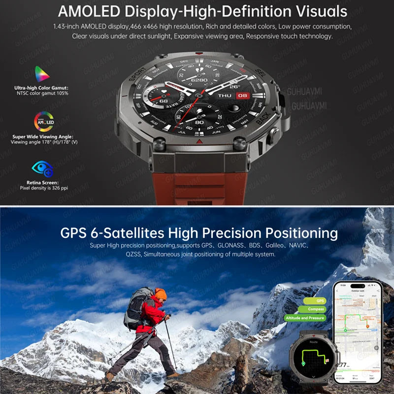 TrailMaster Smartwatch Pro
